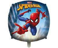 #BFK Balon foliowy SQR Spiderman Marvell, 46 cm, 1 szt.