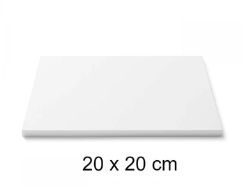Podkład pod tort BIAŁY 20x20 cm h 1,2 cm