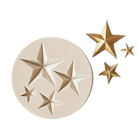 Forma silikonowa do tworzenia dekoracji GWIAZDKI GWIAZDY