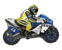 #BFK Balon foliowy 24" FX - Motor (niebiesko-żółty), pakowany