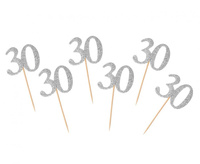 #DEI Piker B&C 30, srebrny, 6 szt.