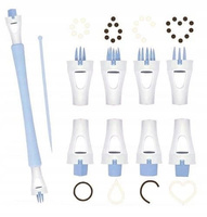 Dekorator do masy cukrowej, Znacznik do ażurowych zdobień 10 szt.