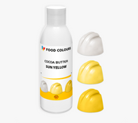 Barwnik COCOA BUTTER na bazie tłuszczu kakaowego ŻÓŁTY SŁONECZNY 100g Food Colours
