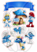 Wydruk jadalny SMERFY WZ. I