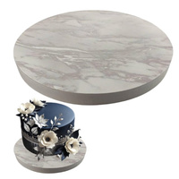 Podkład pod tort styrodur śr. 30 JASNY MARMUR