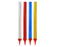 #ZOF Fontanny party holograficzne - 18 cm / 4 szt.