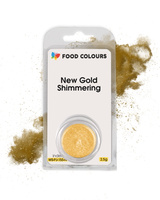 Barwnik w proszku NEW GOLD Shimmering Mini Jar 2,5g Food Colours