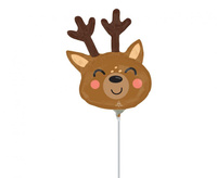 #BFK Balon foliowy Mini Shape Renifer