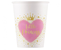 #ZKU Kubeczki papierowe My little Princess FSC, 200 ml, 8 szt.
