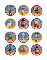 Opłatek na muffinki TOY STORY WZ.IV