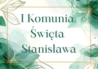 Opłatek na TORT PIERWSZA KOMUNIA ŚWIĘTA WZ.XVII