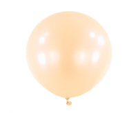 #BL Balon 24" RND Macaron Peach, 4 szt.