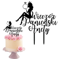 Topper na tort PERSONALIZOWANY WIECZÓR PANIEŃSKI WZ.II