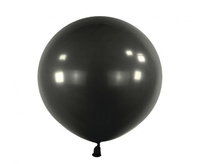 #BL Balon 24" RND Fashion Jet Black, 4 szt.