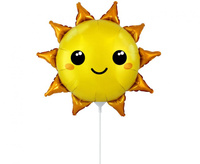 #BFK Balon foliowy 14" FX - Słoneczko, niepakowany