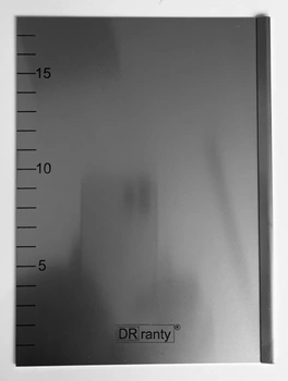 Skrobka miękka do wygładzania kremów/mas 18 cm DR Ranty