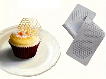 Silikonowa mata do koronek jadalnych dekoracje na tort musowy monoporcje WZ. VIII