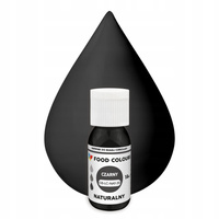 Naturalny barwnik w płynie do mas tłustych i czekolady CZARNY 18ml Food Colours