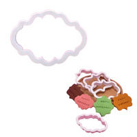 Foremka do tworzenia dekoracji ciasteczek RAMKA ETYKIETA WZ. I