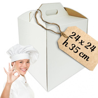 Pudełko na tort 24x24x35 cm