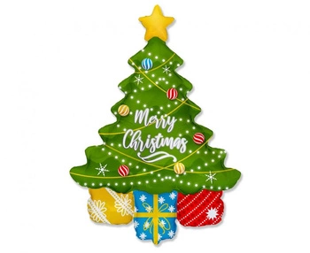 #BFK Balon foliowy 24" FX - Choinka, niepakowany