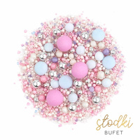 Posypka Fluffy Pink 90g Słodki Bufet