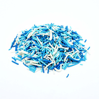 Pałeczki cukrowe BIAŁO NIEBIESKIE 50g