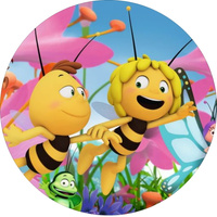 Opłatek na tort PSZCZÓŁKA MAJA WZ.III