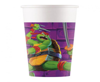 #ZKU Kubeczki papierowe Teenage Mutant Ninja Turtle Nickelodeon, 200ml, 8 szt. (SUP label) KK