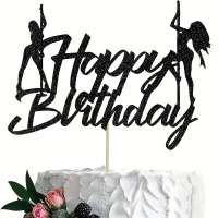 Papierowy topper na tort Happy Birthday 18 LAT DLA CHŁOPAKA TOPPER DLA FACETA