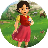 Opłatek na tort HEIDI