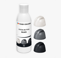 Barwnik COCOA BUTTER na bazie tłuszczu kakaowego CZARNY 100g Food Colours