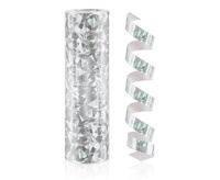 #DEI Serpentyna holograficzna srebrna - 4 m/ 1 szt.