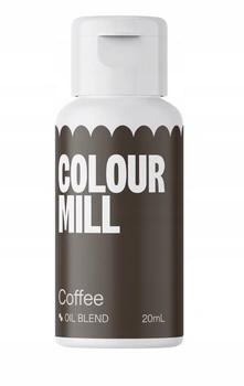Barwnik olejowy do mas tłustych Coffee 20 ml Colour Mill