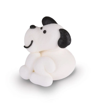 Figurka cukrowa PIESEK - CZARNE USZKA 2,5 cm Modecor