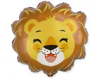 #BFK Balon foliowy 24" FX - Lew (głowa), pakowany