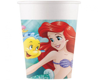 #ZKU Kubeczki papierowe Ariel Curious Decorata Party Disney, 200ml, 8 szt. FSC