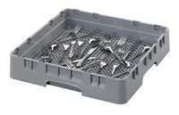 Kosz na sztućce CAMBRO CAMRACK® do zmywarek 500×500 mm, szary Wariant podstawowy