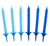 #SU Świeczki urodzinowe 24/12, kolekcja niebieska, wzór nr 2