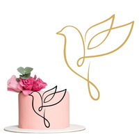 Topper na bok tortu GOŁĘBICA